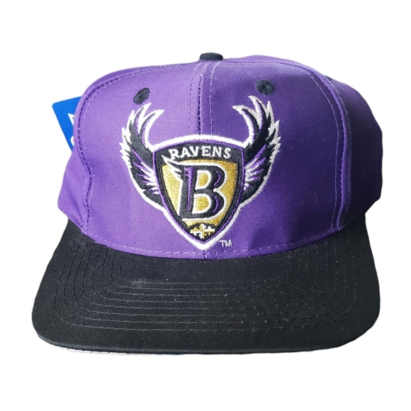 Baltimore Ravens Snapback Hat Brand New With Tags Vintage NFL Cap Purple Retro
